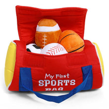 Load image into Gallery viewer, GUND MY 1ST SPORTS BAG PLAYSET, 8 IN
